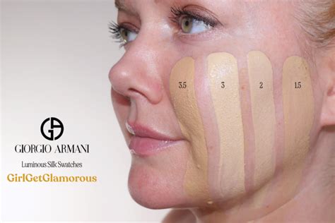 armani luminous silk shade finder|armani luminous silk colour chart.